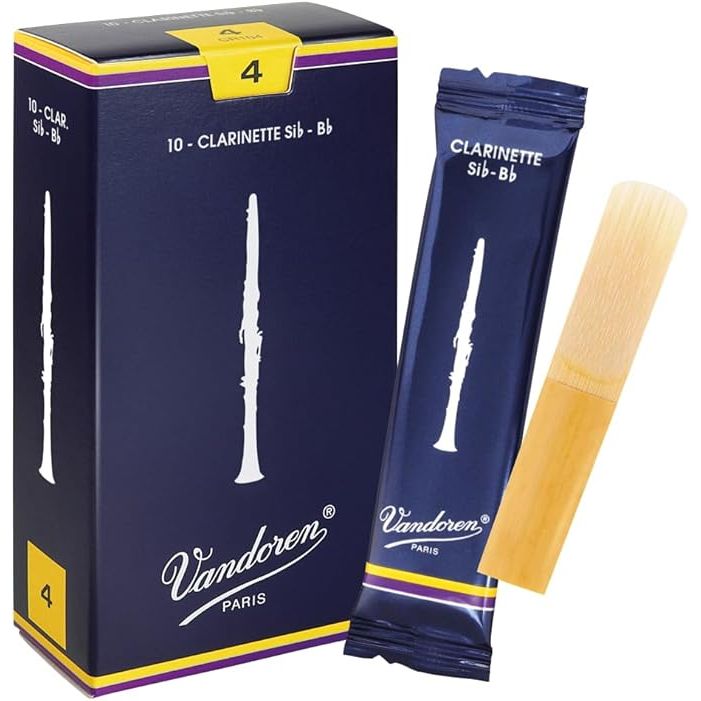 Vandoren Traditional Bb 10-Pack Clarinet Reeds - 4