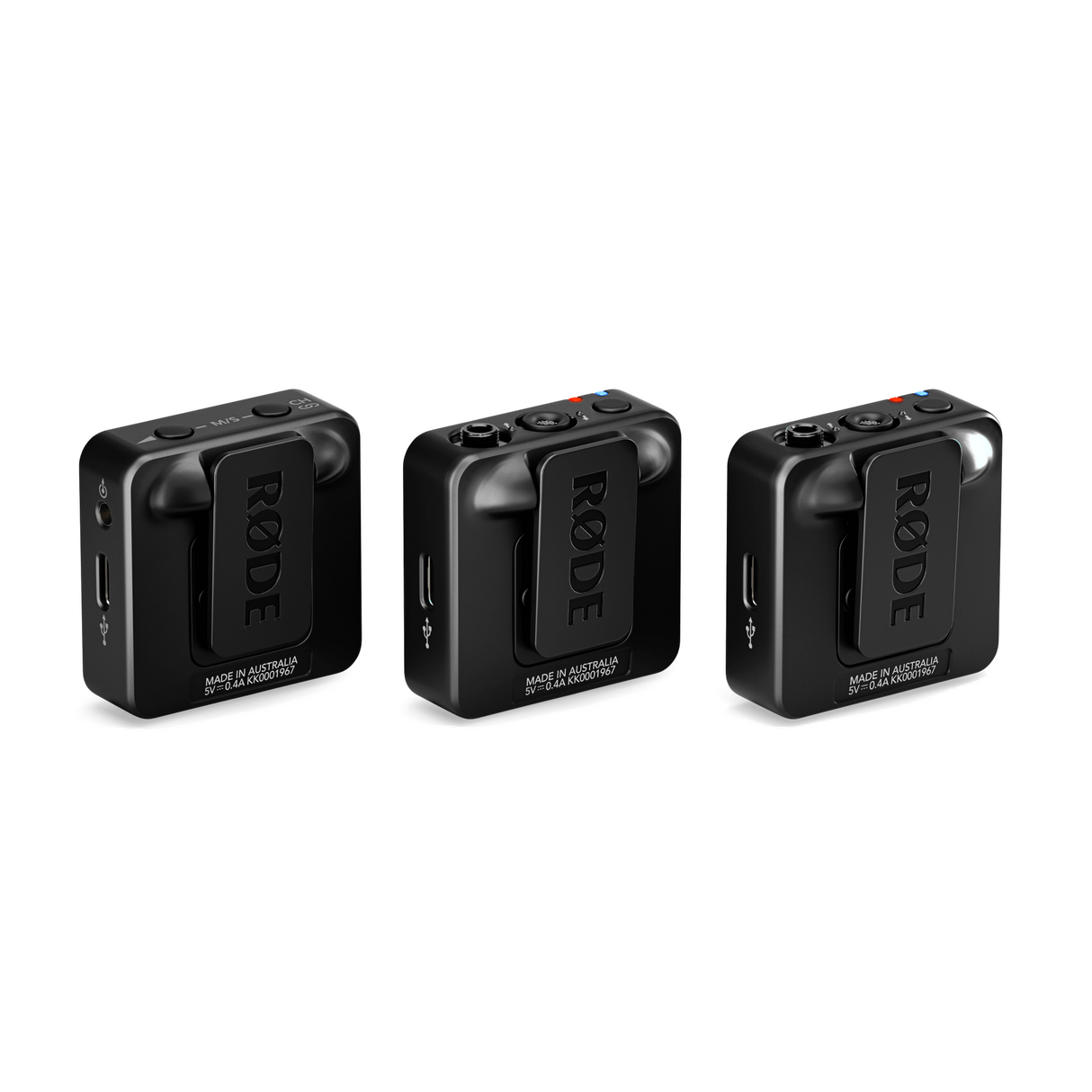 Rode Wireless GO Gen 3 Compact Wireless Microphone System - Black - Mint, Open Box