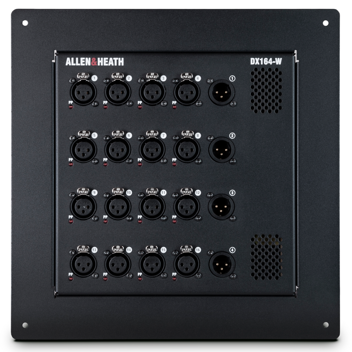 Allen & Heath DX164-W 16-Input XLR Output Wall Mount DX Expander - Mint, Open Box