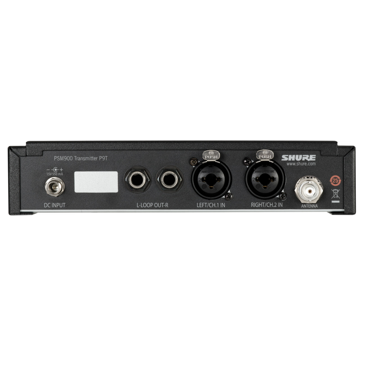 Shure PSM900 P9T System Half Rack Wireless Transmitter - G6 Band - Mint, Open Box