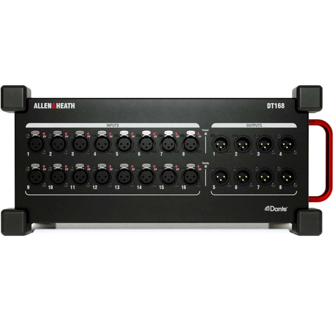 Allen & Heath DT168 16-Input Dante Expander Stagebox - New