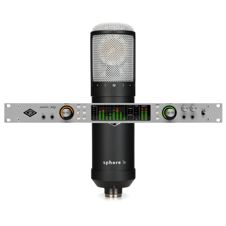Universal Audio Apollo x8p Gen 2 Thunderbolt Audio Interface with Essentials+ Bundle - *FREE* UA LX Microphone Included