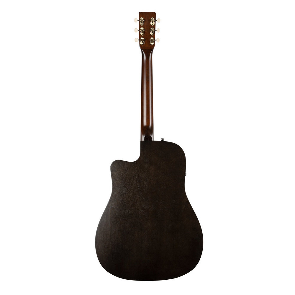 Art & Lutherie Americana CW Dreadnought Q1T With Bag - Faded Black - New