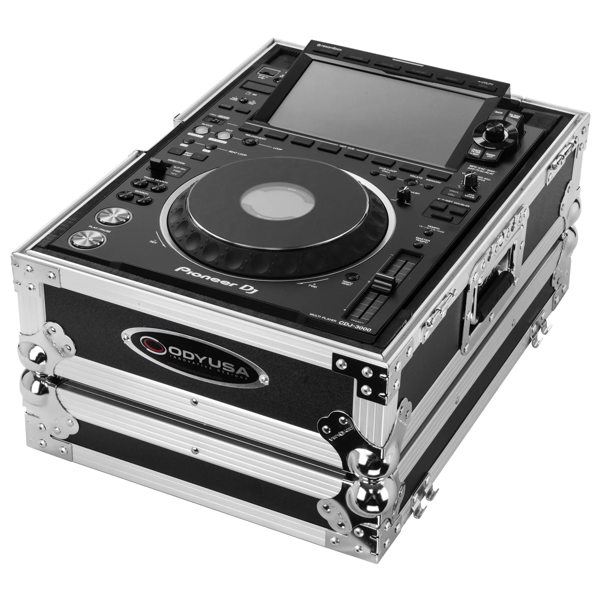 Odyssey FZ3000 Pioneer CDJ3000 Flight Case with Removable Back