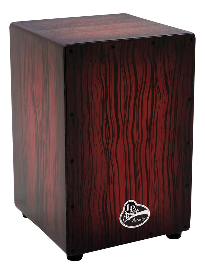 LP LPA1332-DWS Aspire Accents Cajon, Dark Wood Streak