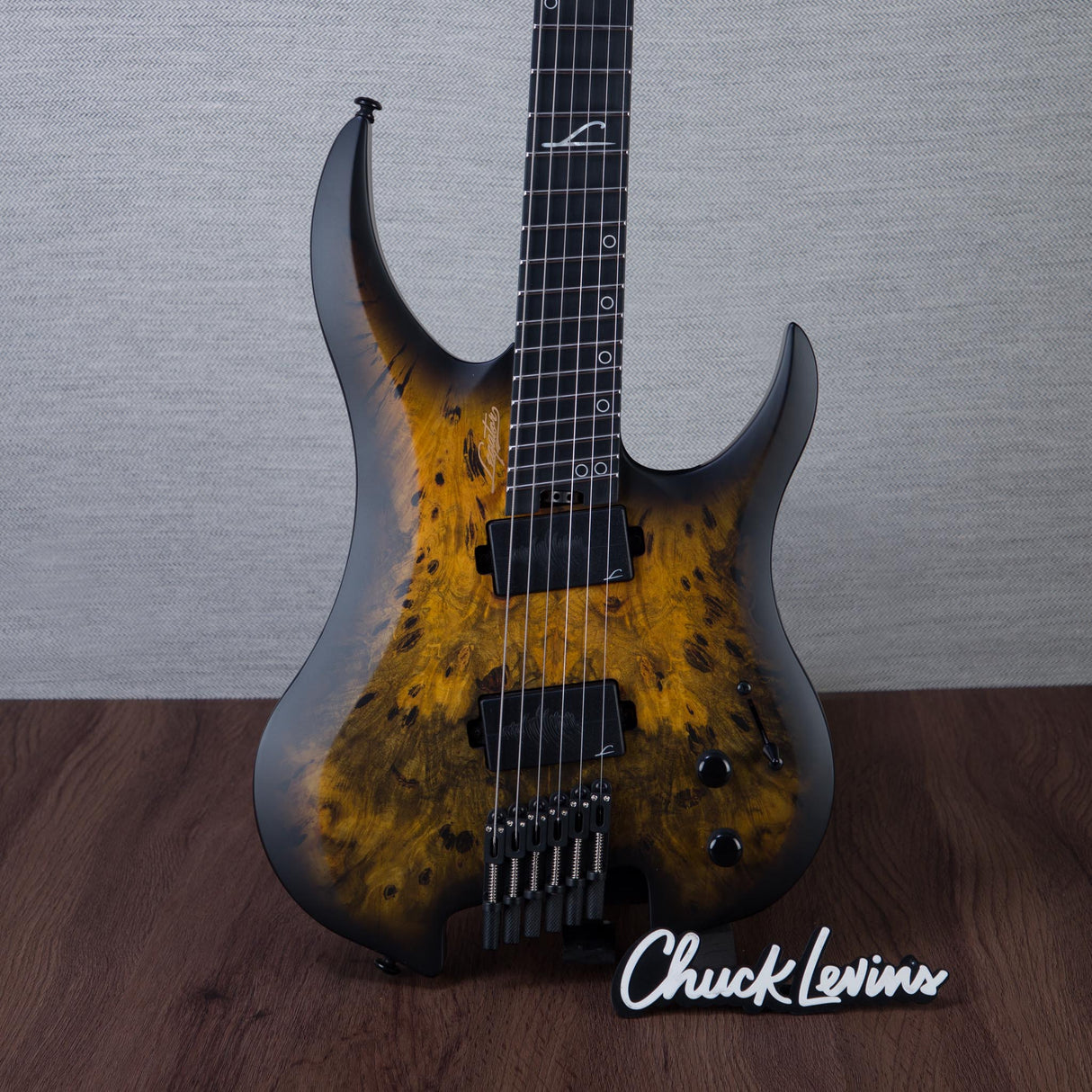 Legator G6FSS Ghost Multiscale Electric Guitar - Satin Death Valley