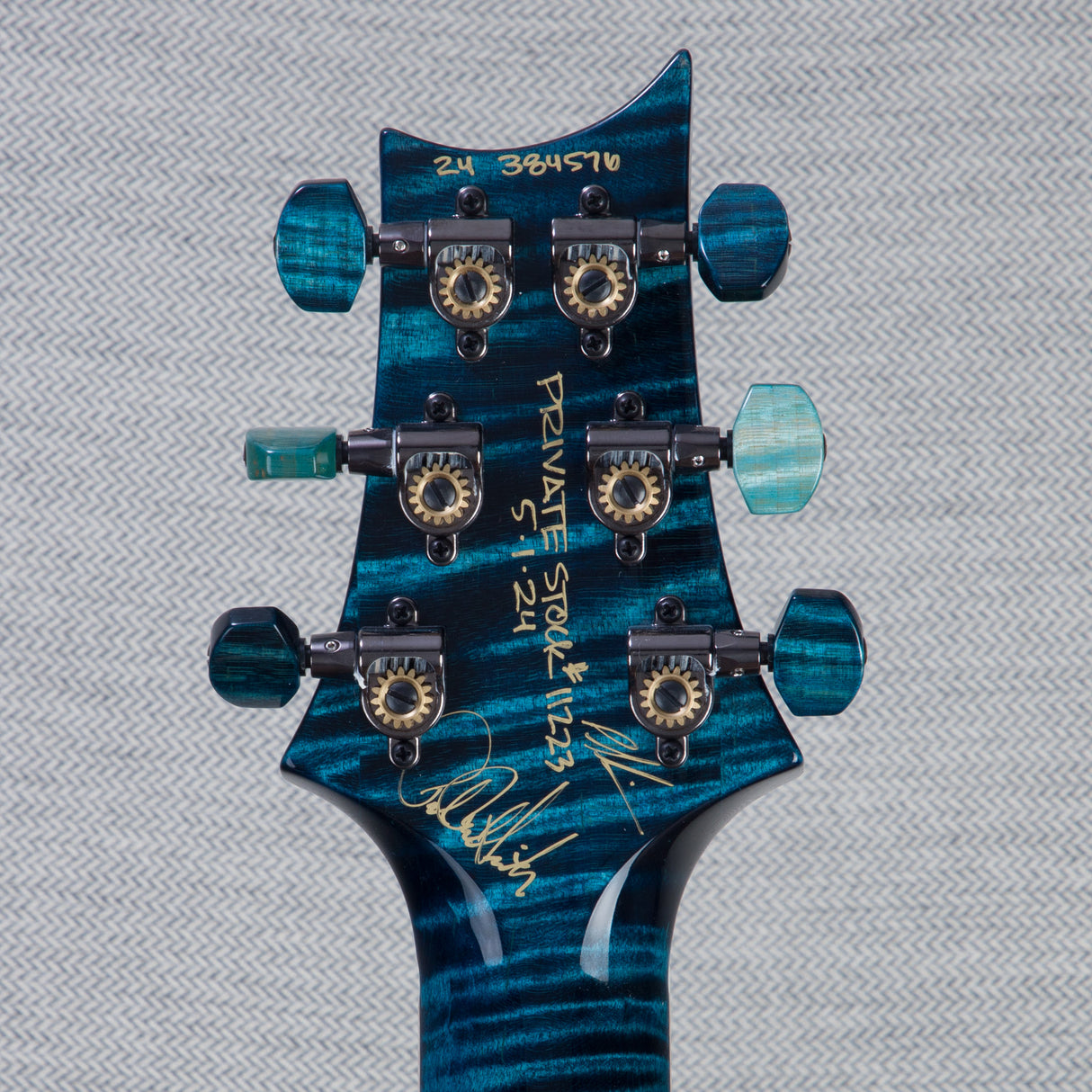 PRS Private Stock Special Semi-Hollow Electric Guitar - Sub Zero Glow - #0384576