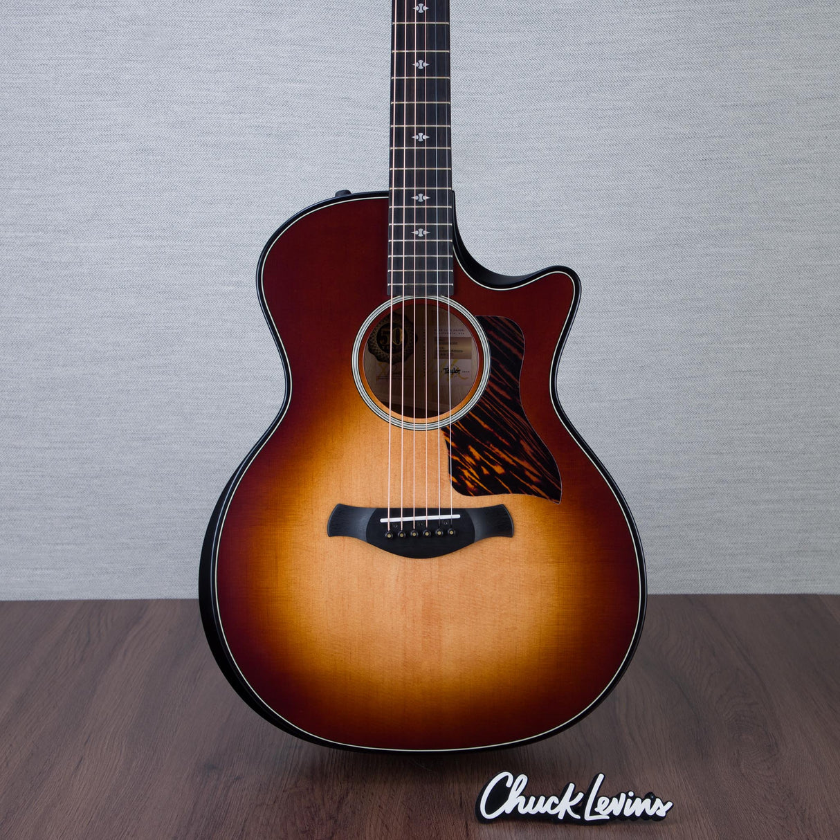 Taylor 50th Anniversary Builder's Edition 314 Ash/Spruce Acoustic Electric Guitar - Kona Burst - #1202264058