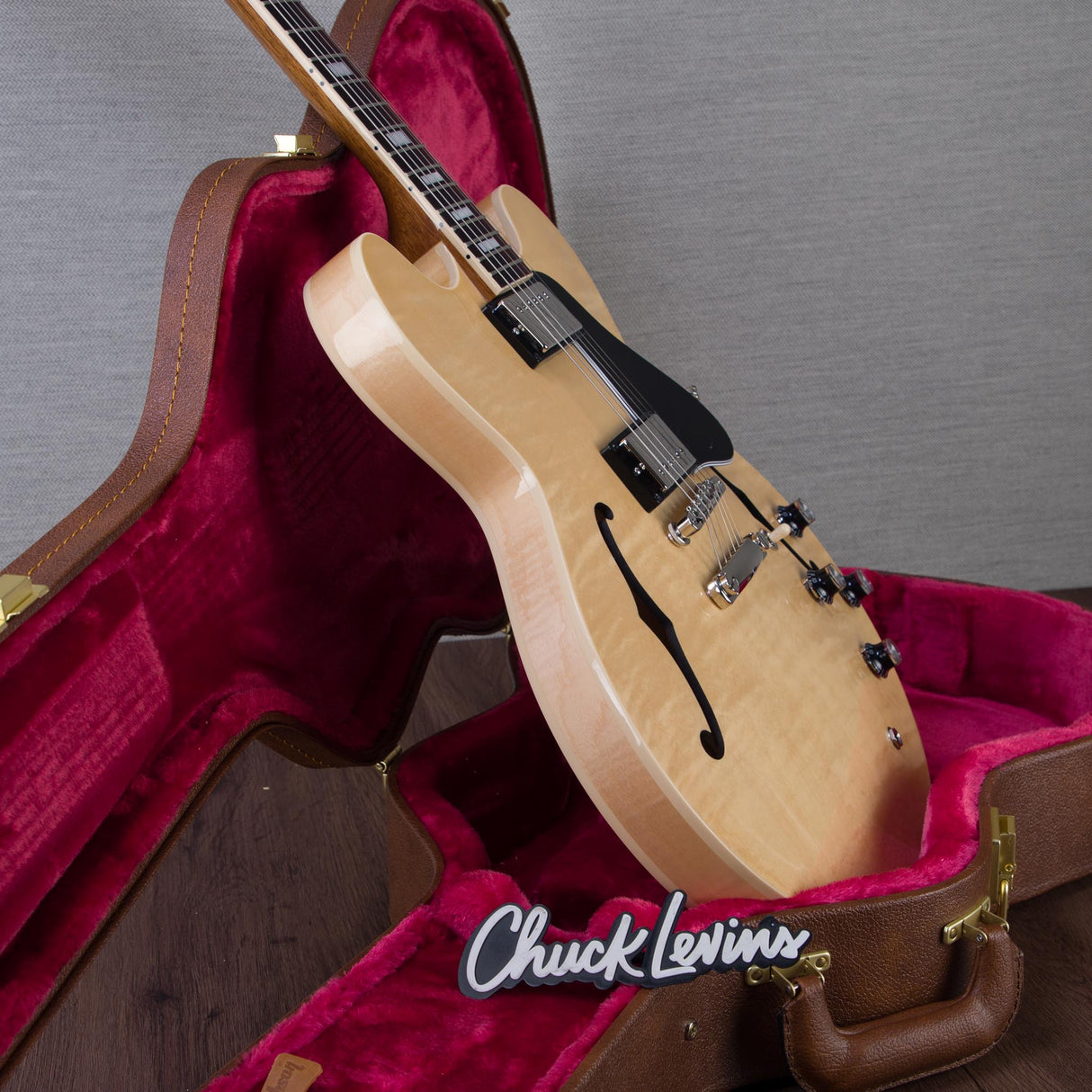 Gibson ES-335 Figured Semi-Hollow Electric Guitar - Natural - #226550194