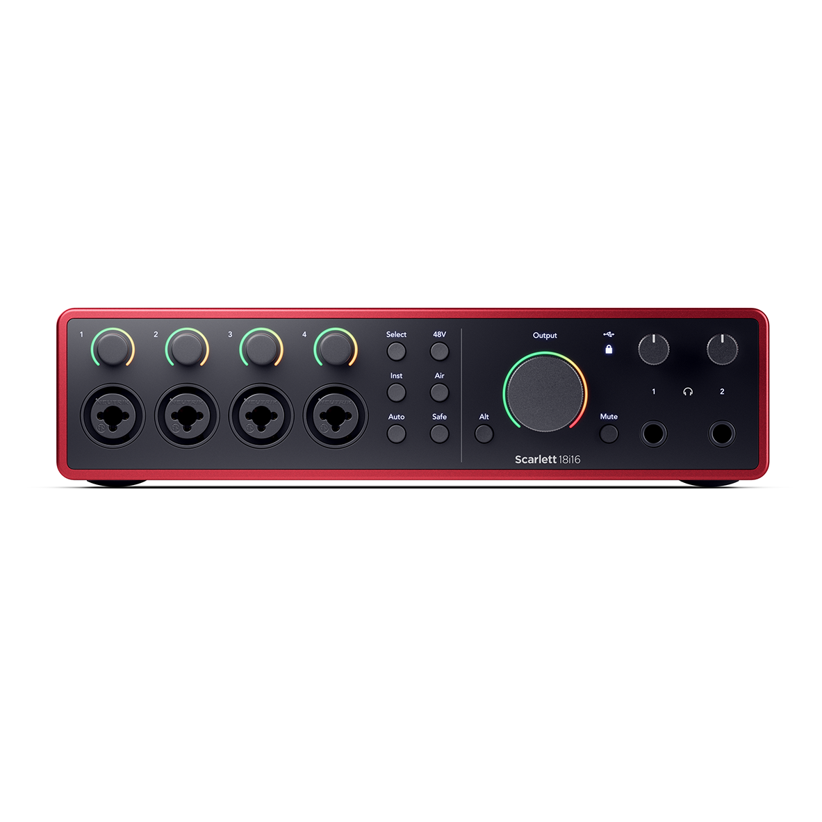 Focusrite Scarlett 18i16 4th Gen 18-In, 16-Out USB Audio Interface with Four 4th Gen Scarlett Mic Preamps - Mint, Open Box