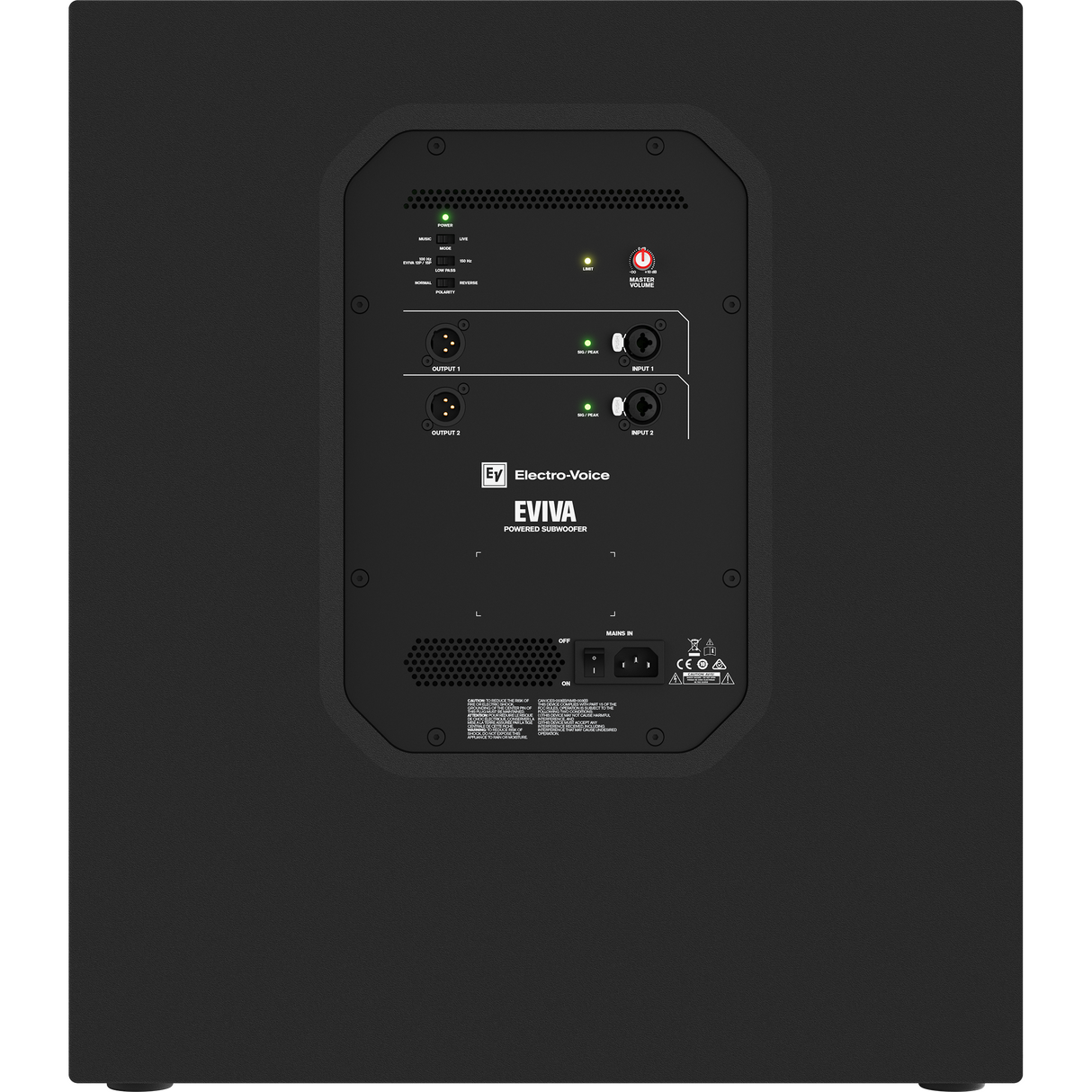 Electro-Voice EVIVA 18SP Powered Subwoofer