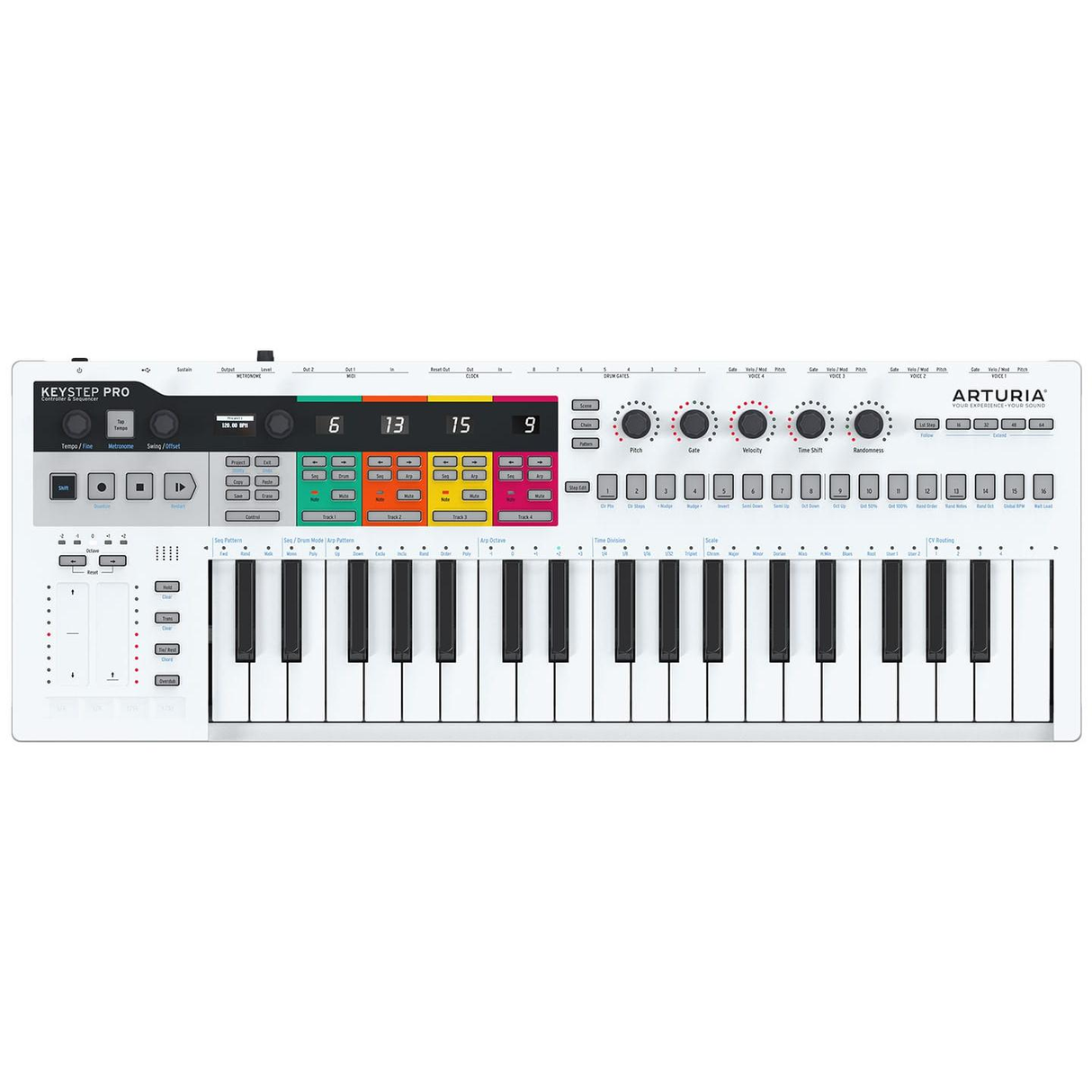 Arturia KeyStep Pro Keyboard Controller Sequencer - Mint, Open Box
