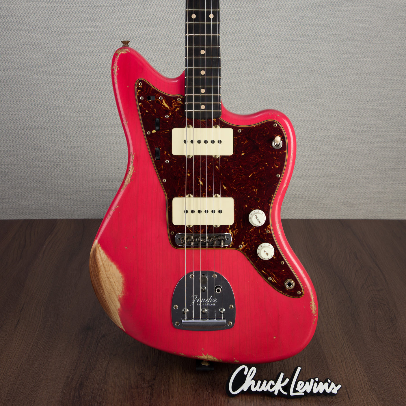 Fender Custom Shop 62 Jazzmaster Heavy Relic Electric Guitar - Watermelon King - CHUCKSCLUSIVE - #R129669