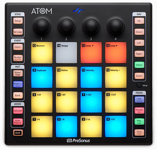 Presonus Atom 16-Pad USB MIDI Controller
