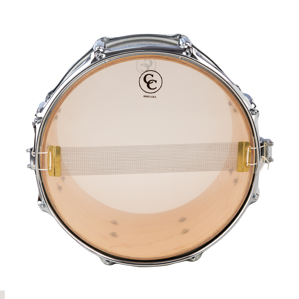 C&C Drums Player Date II 8x14 Snare - Silver Sparkle Wrap