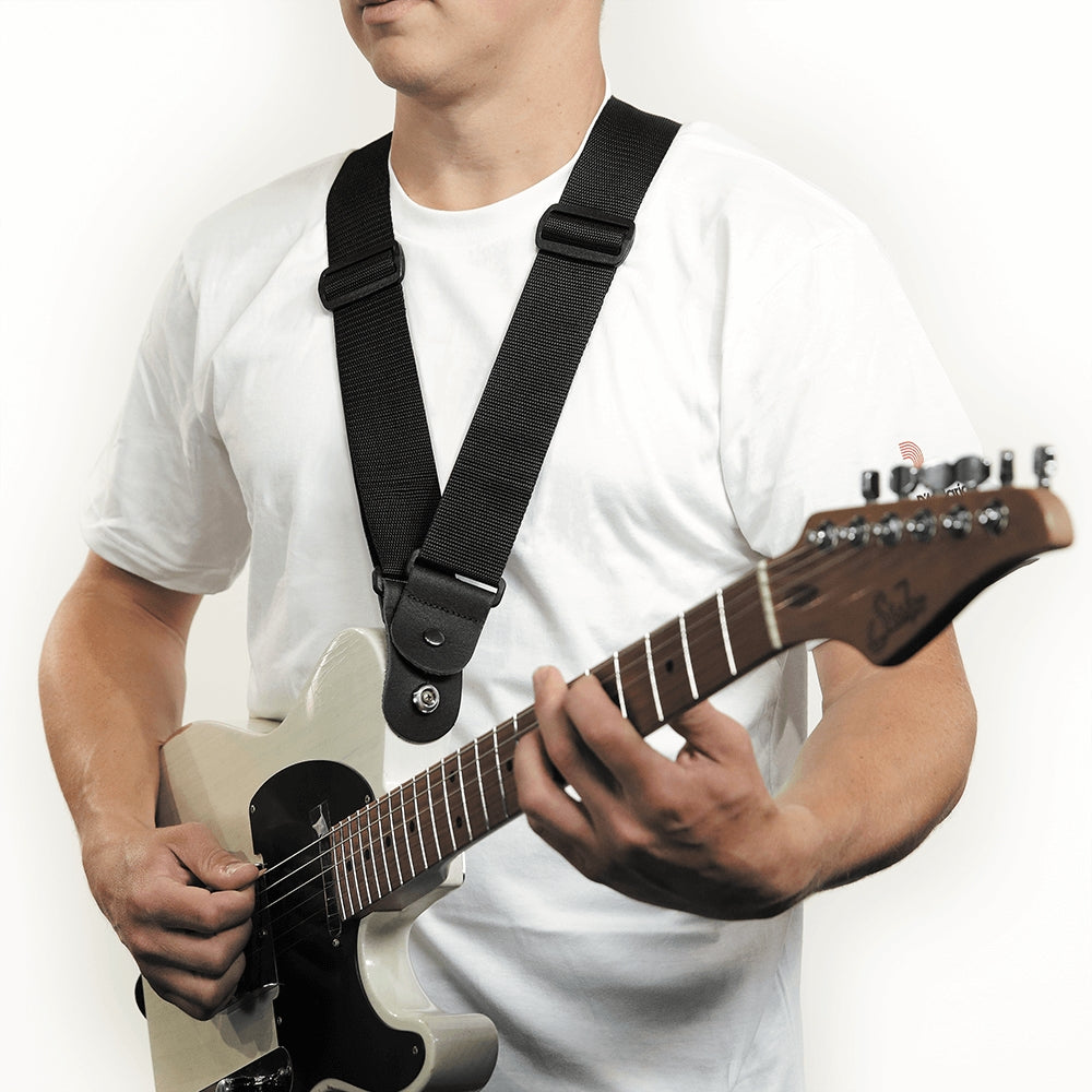 Planet Waves Dare Dual Shoulder Guitar Strap - Black