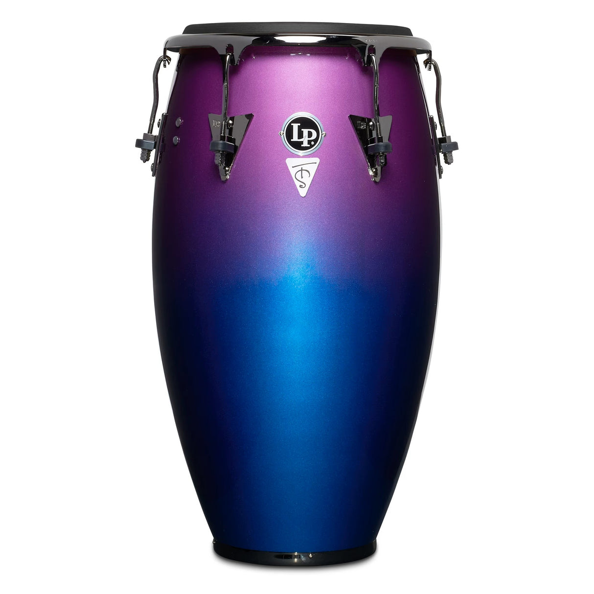 Latin Percussion 11.75-Inch Tony Succar Signature Conga - Rainbow with Black Nickel-Hardware