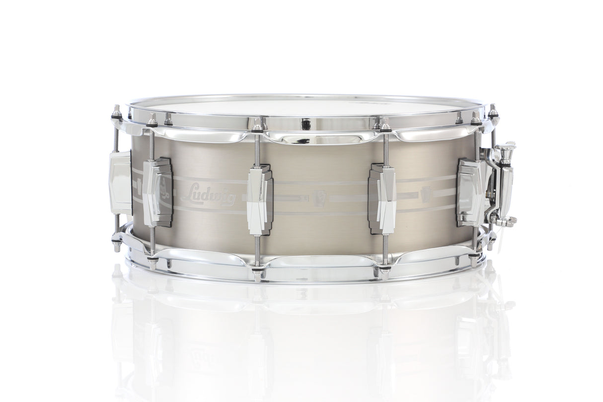 Ludwig 14" x 5.5" Heirloom Stainless Steel Snare Drum - New