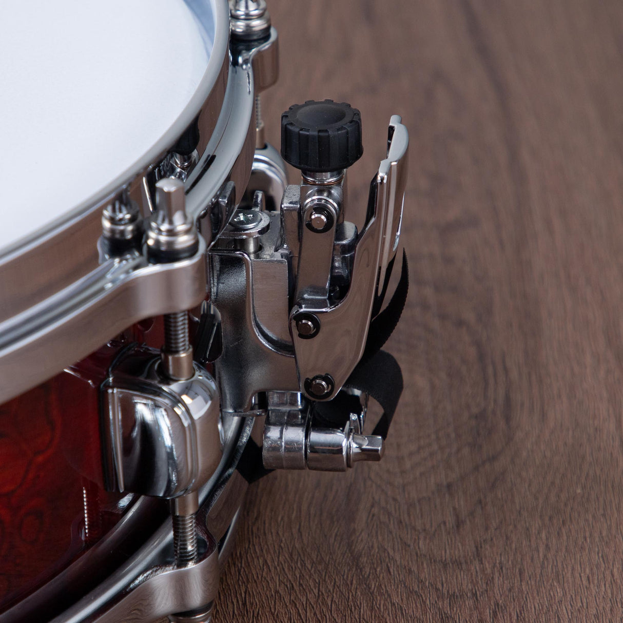 Tama 4 x 14-Inch Starclassic Bubinga Snare Drum - Volcanic Red Burst