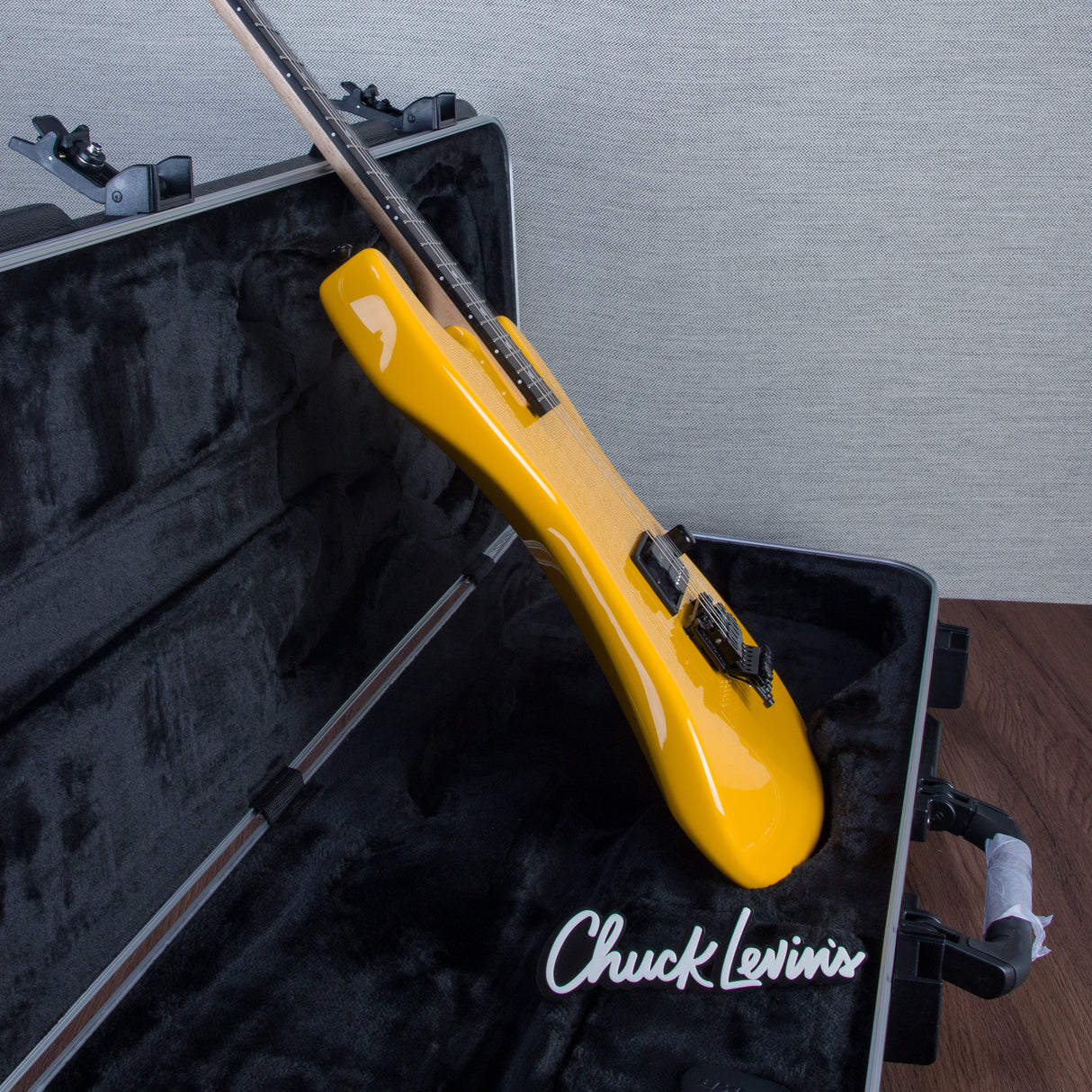 Charvel Custom Shop San Dimas 1H Floyd Rose Masterbuilt by “Big” Rob Knowles - Taxi Cab Yellow - #RK0087