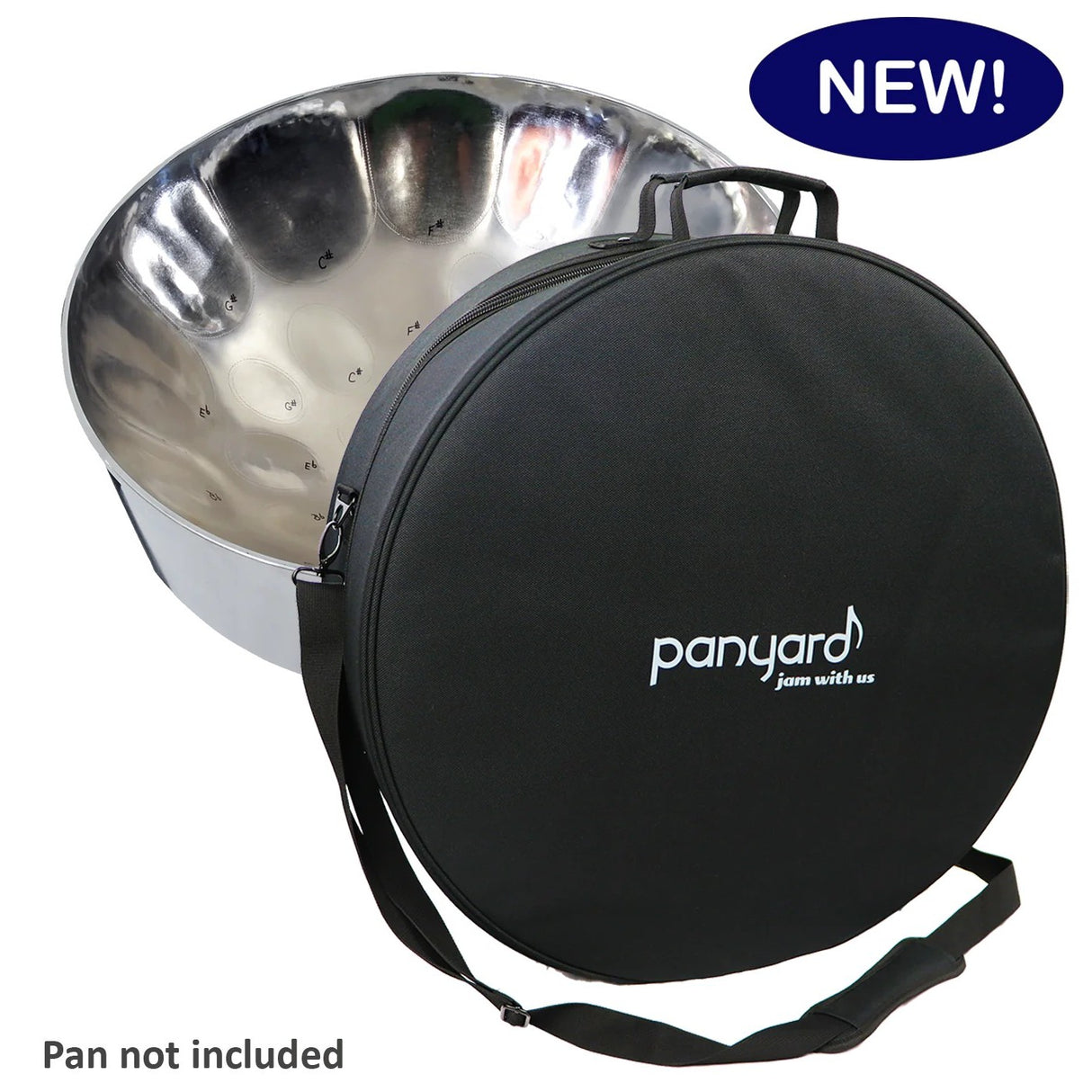 Panyard Steel Drum Gig Bag for Lead, C-20 Lead and Double Steel Pans