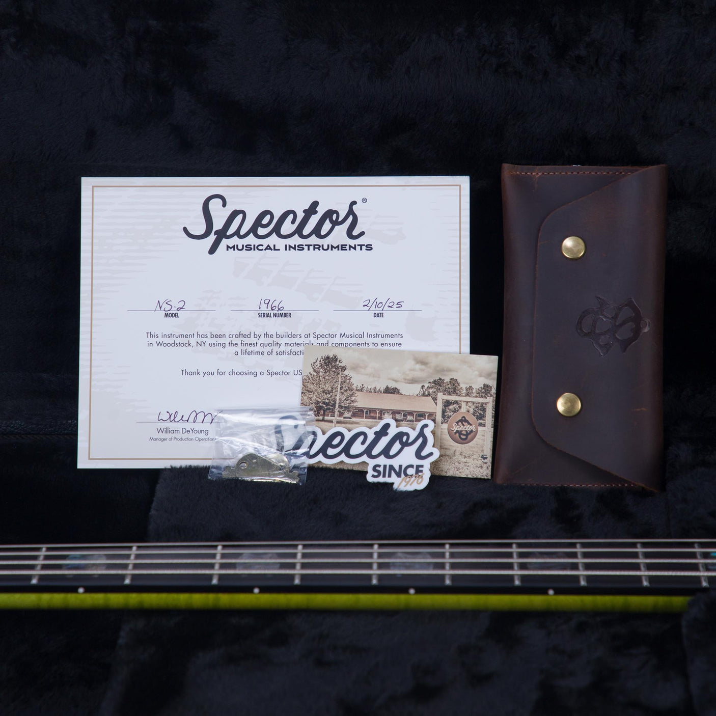 Spector USA NS-2 Electric Bass Guitar - Alien Glow - CHUCKSCLUSIVE - #1966