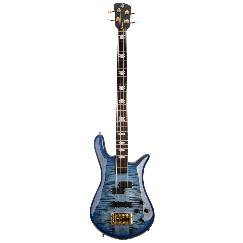 Spector Euro 4 LT 4 String Bass Guitar - Blue Fade Gloss