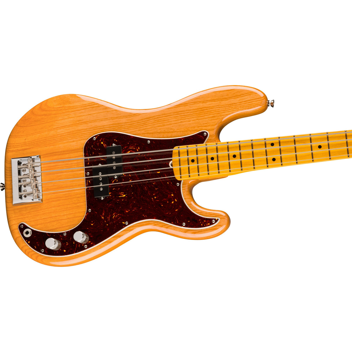 Fender American Professional Precision Electric Bass Guitar, Maple Fingerboard - Natural