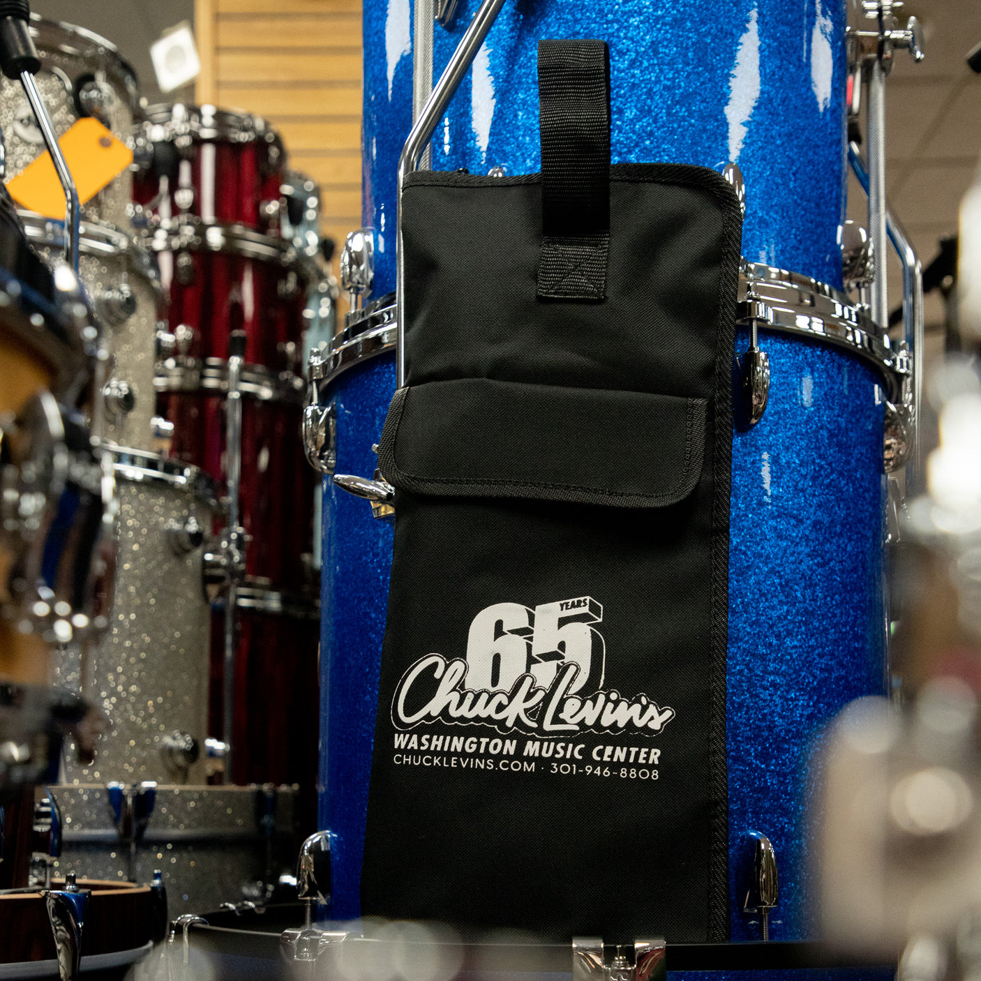 Chuck Levin's 65th Anniversary Drum Stick Bag from On Stage