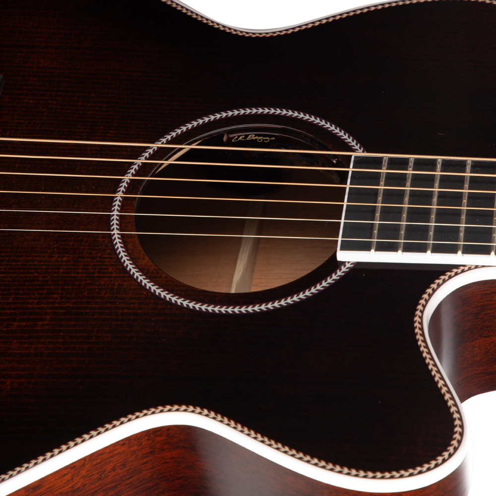 Seagull Artist Mosaic Concert Hall CW GT Anthem EQ - Bourbon Burst - New