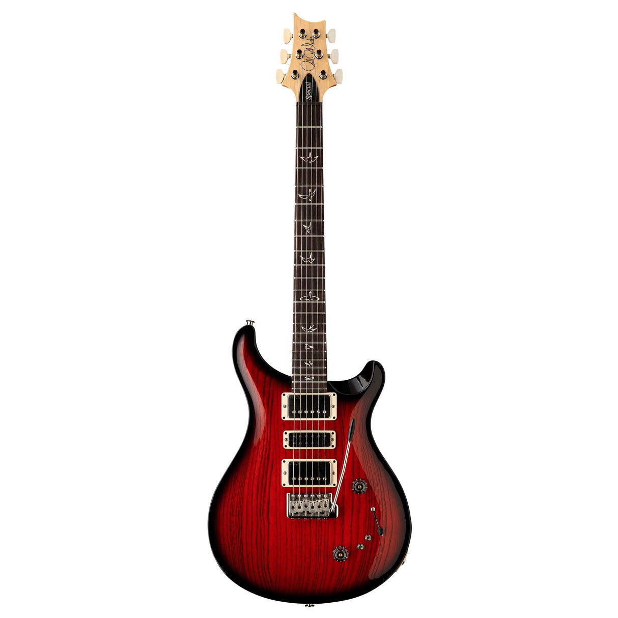PRS Swamp Ash Special Electric Guitar, Rosewood Fingerboard - Scarlet Smokeburst
