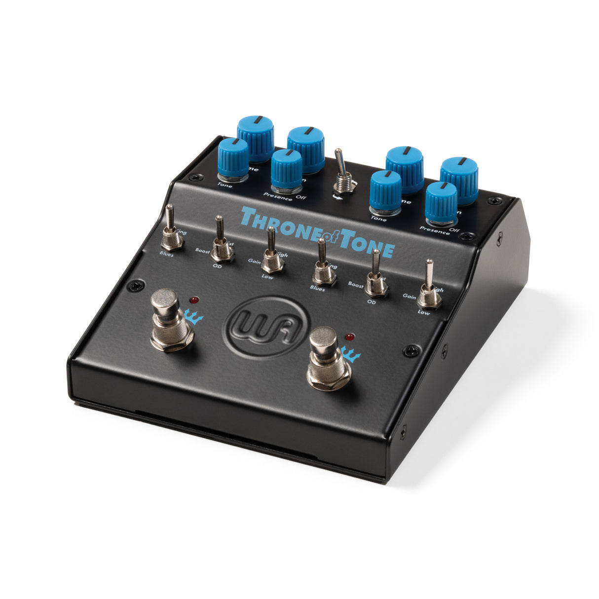 Warm Audio Throne of Tone Dual-Sided British Amp Inspired Overdrive Guitar Effects Pedal