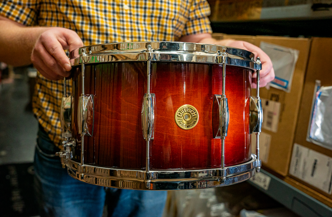 Gretsch 8" x 14" USA Custom Snare Drum - Savannah Sunset Gloss