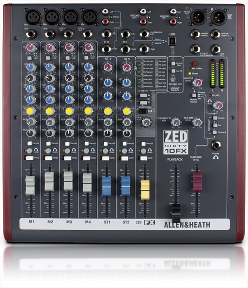 Allen & Heath ZED60-10FX Multipurpose Mixer W/ FX