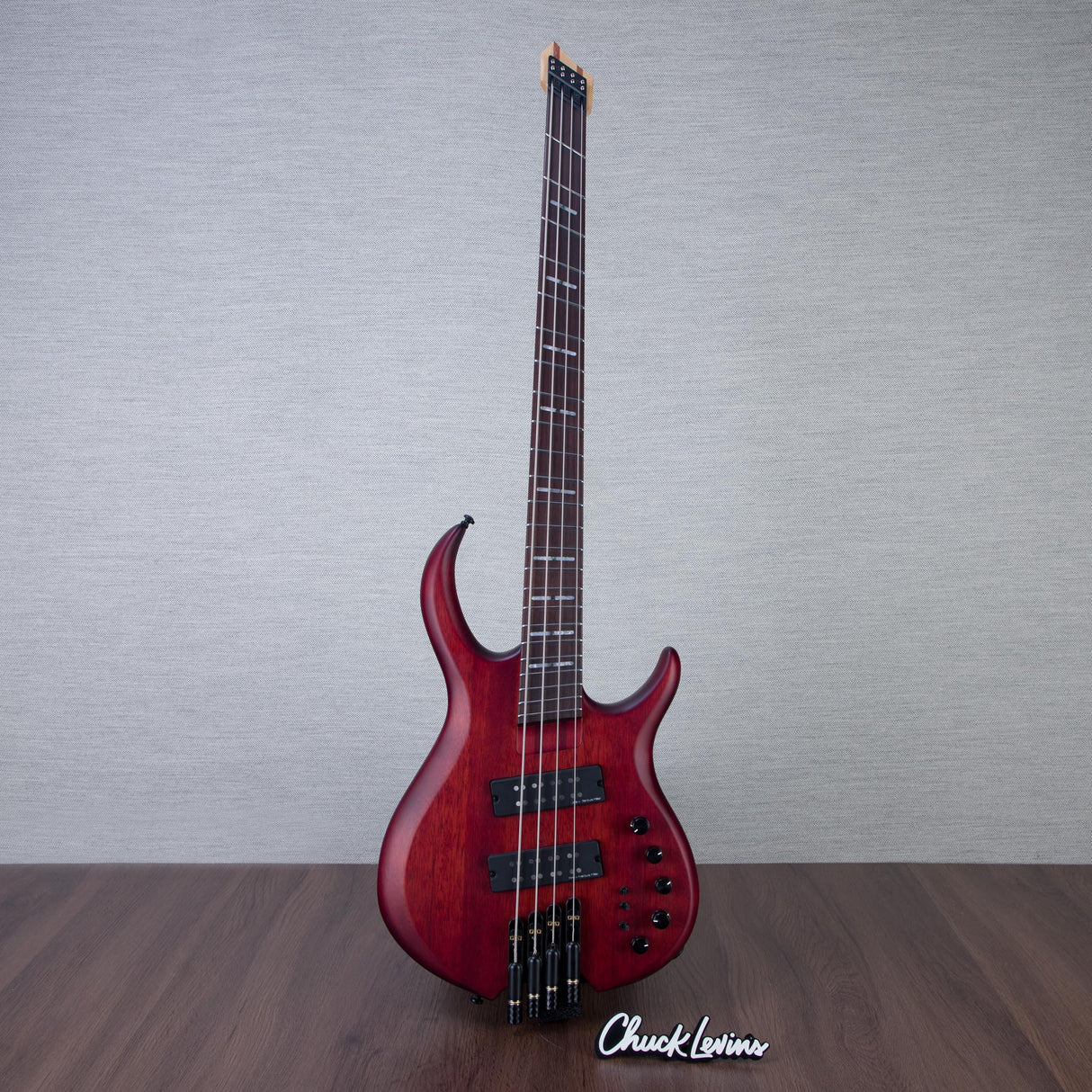 Sire Marcus Miller M6 Headless Electric Bass Guitar - Mahogany Stain
