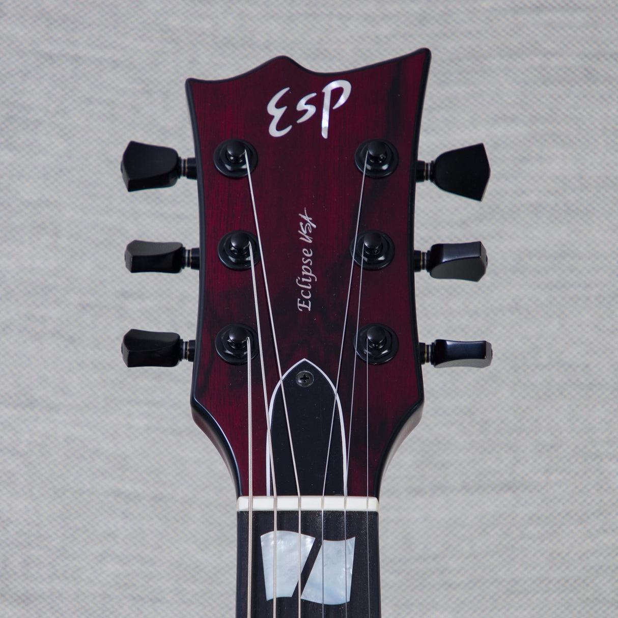 ESP USA Limited Edition Eclipse Electric Guitar - Black Limba - #US25410