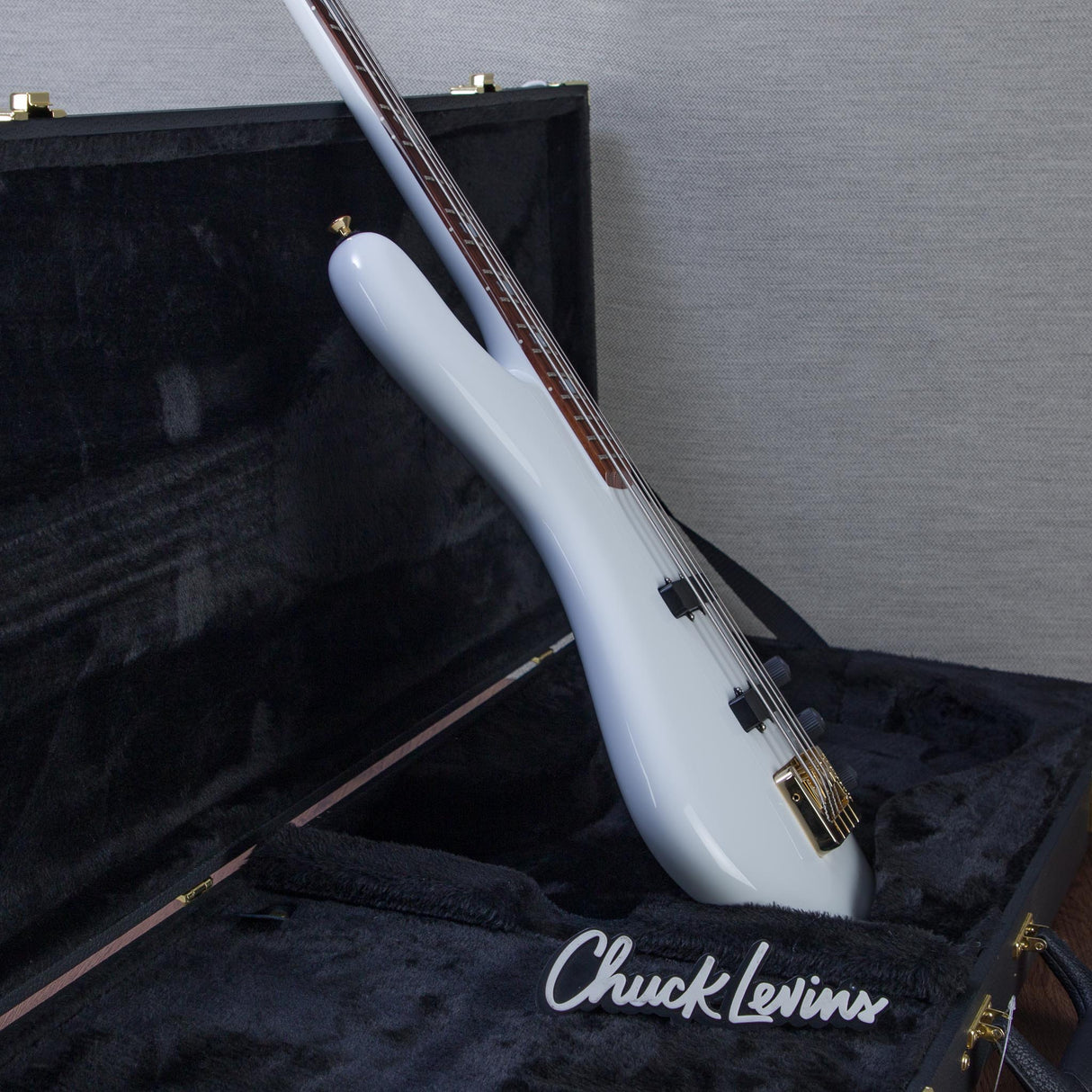 Spector USA Custom NAMM 2026 NS-2 Kramer Era Electric Bass Guitar - White - #2195