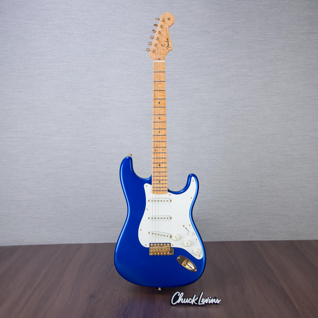 Fender Limited Edition Custom Shop 70th Anniversary 1960 Stratocaster NOS Electric Guitar - Aged Bright Sapphire Metallic - #LXX0593