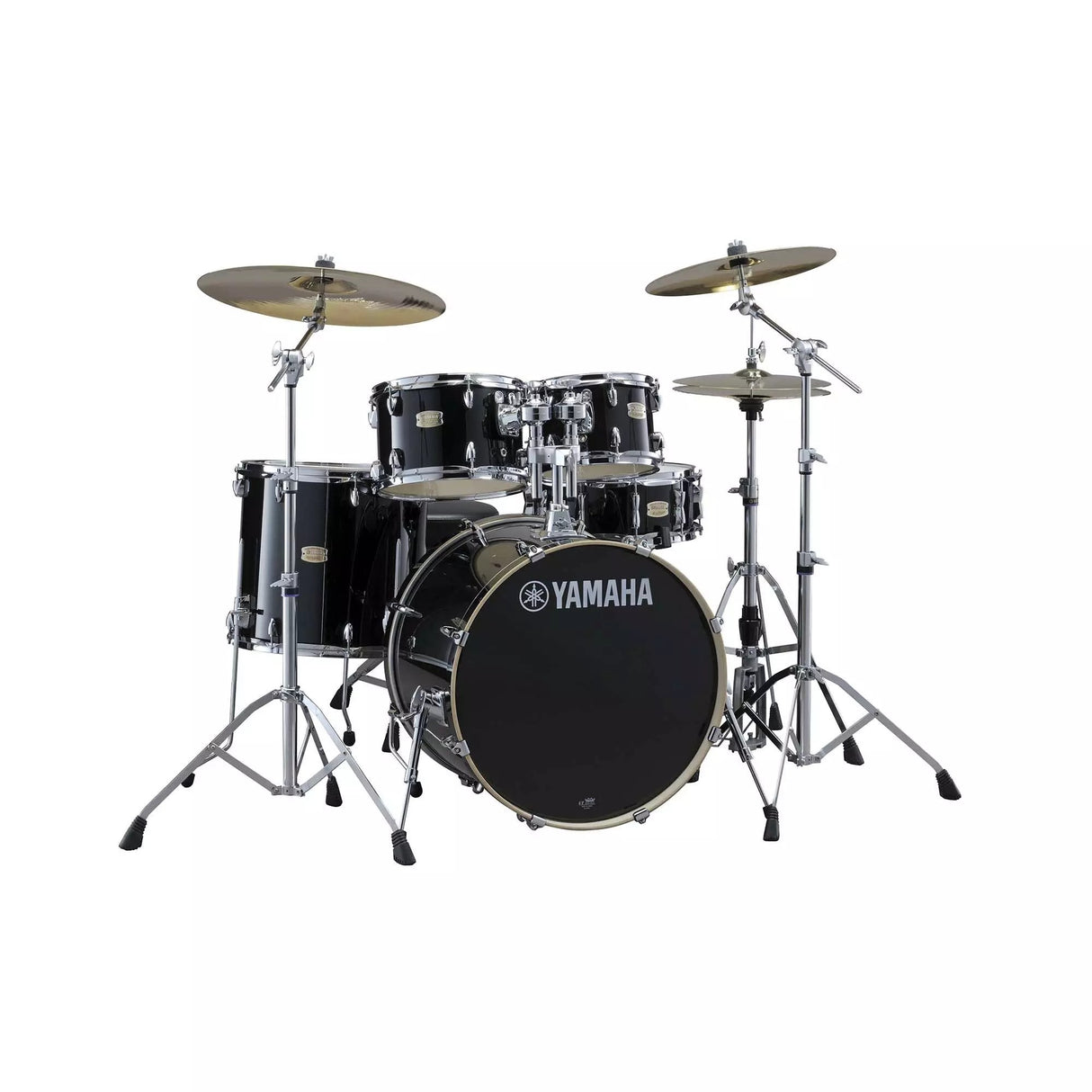 Yamaha Stage Custom Birch 5-Piece Shell Pack with 20-Inch Kick - Raven Black