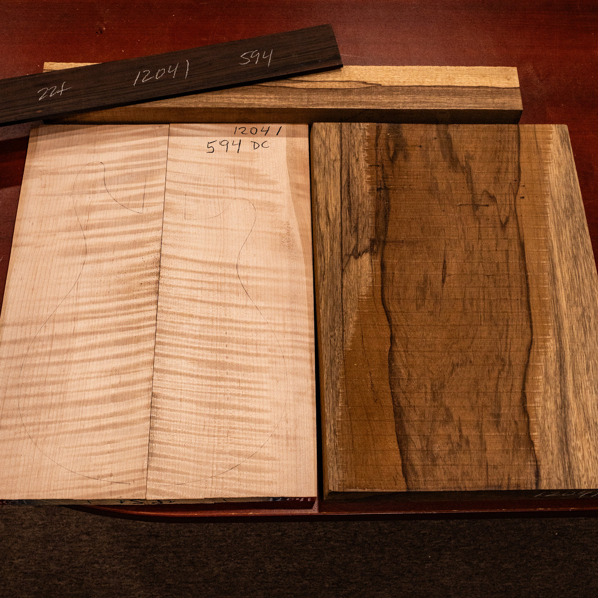 PRS Private Stock McCarty 594 Gold Foil Wings/Paua Body Purfling/Copper Foil Center Electric Guitar - #0409855