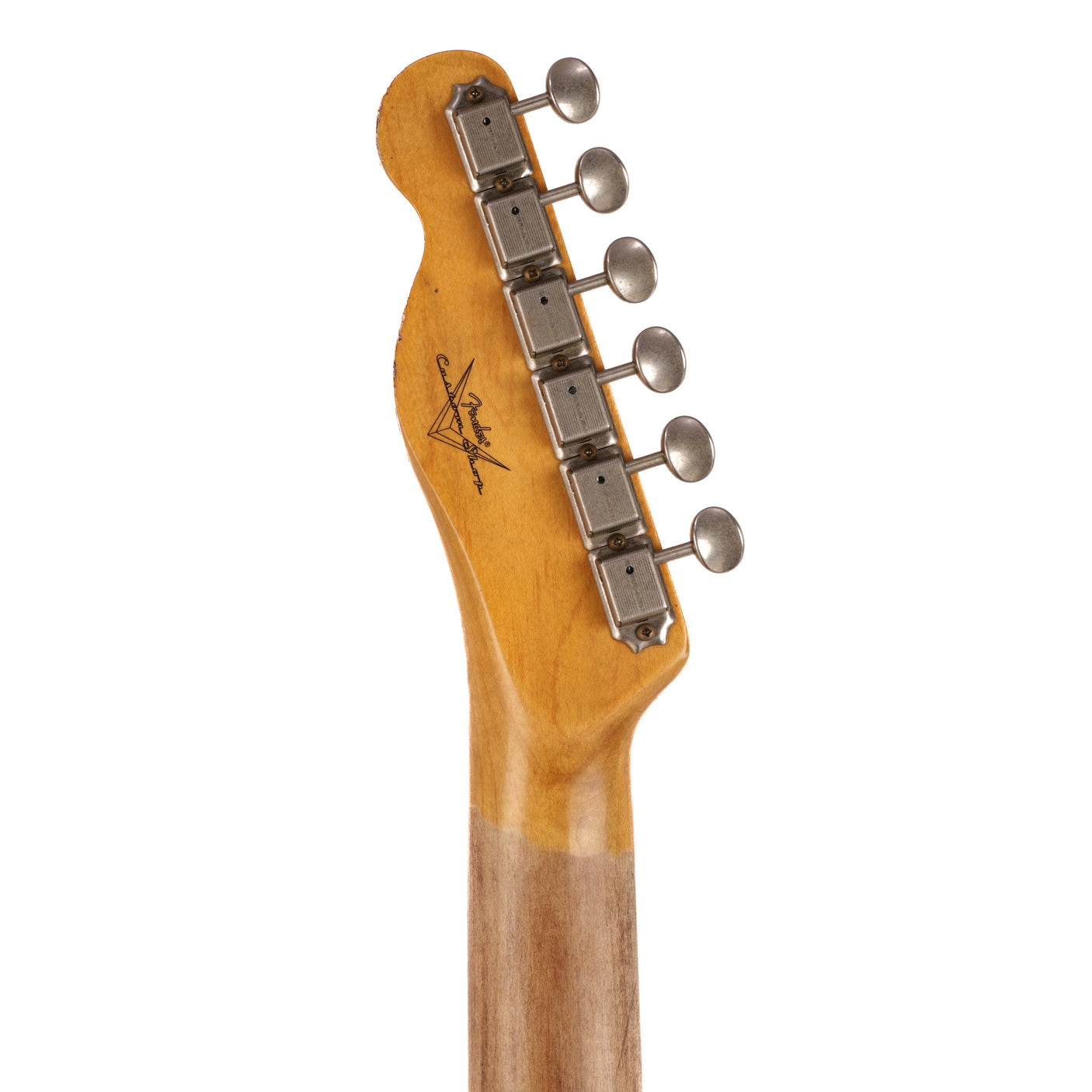 Fender Custom Shop 1962 Telecaster Custom Heavy Relic Guitar - Aged Vintage White - CHUCKSCLUSIVE - #R122567