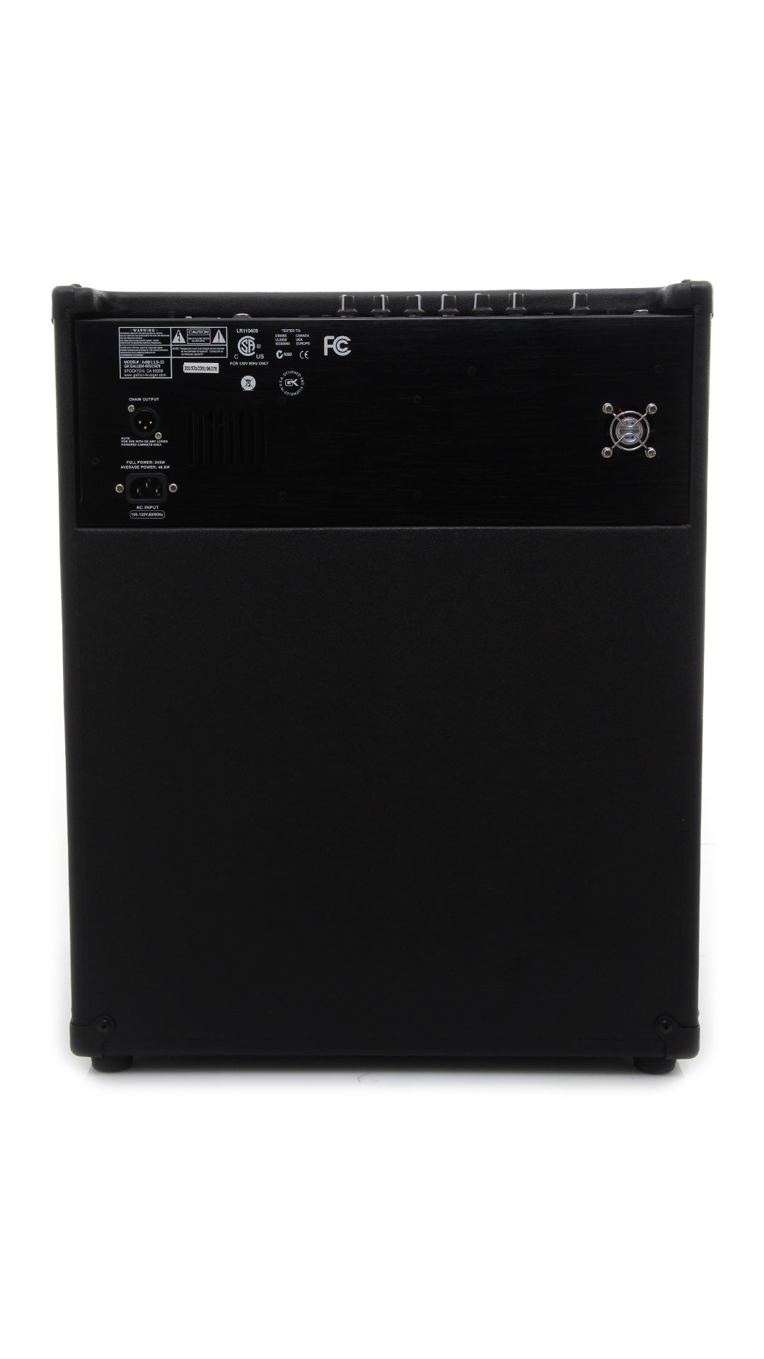 Gallien-Krueger MB 115-II 200 Watt 1x15-Inch Bass Combo Amplifier - New