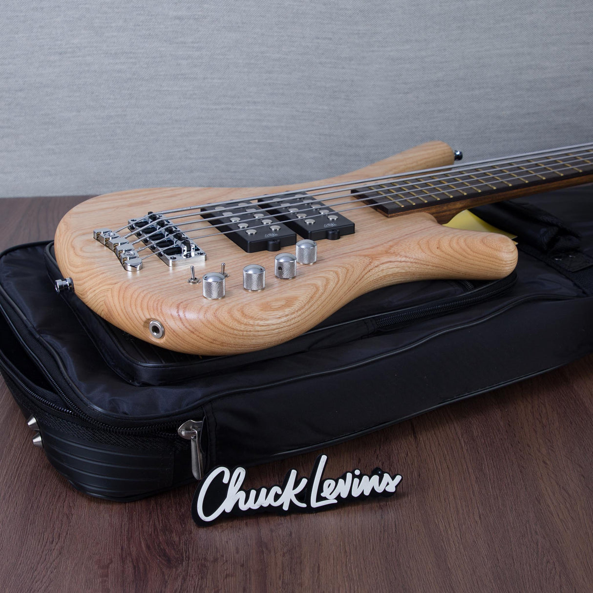 Warwick Pro Series Corvette 5-String Electric Bass Guitar - Natural Transparent Satin - #GPS L 010778-22