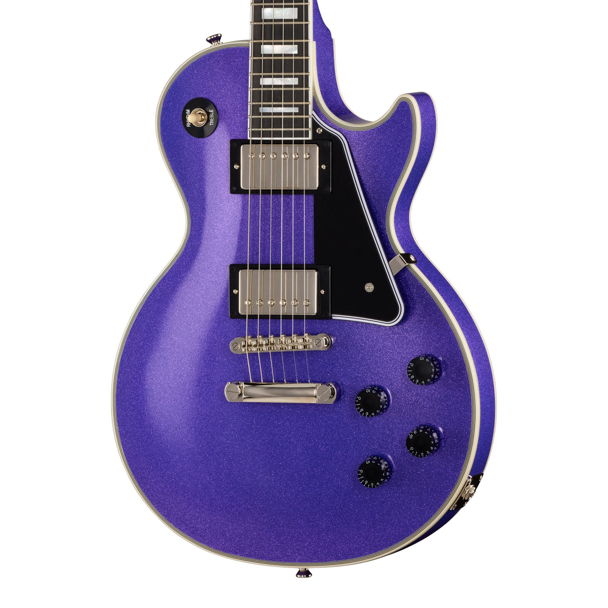 Epiphone Les Paul Custom Electric Guitar - Amethyst Sparkle