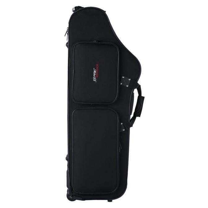 Schagerl B-66FU Model 66 Baritone Saxophone - Unlacquered Brass