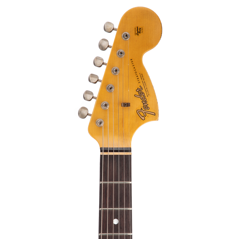 Fender Custom Shop #30 1967 Stratocaster Heavy Relic Electric Guitar - Faded Aged 3-Color Sunburst - #CZ555993