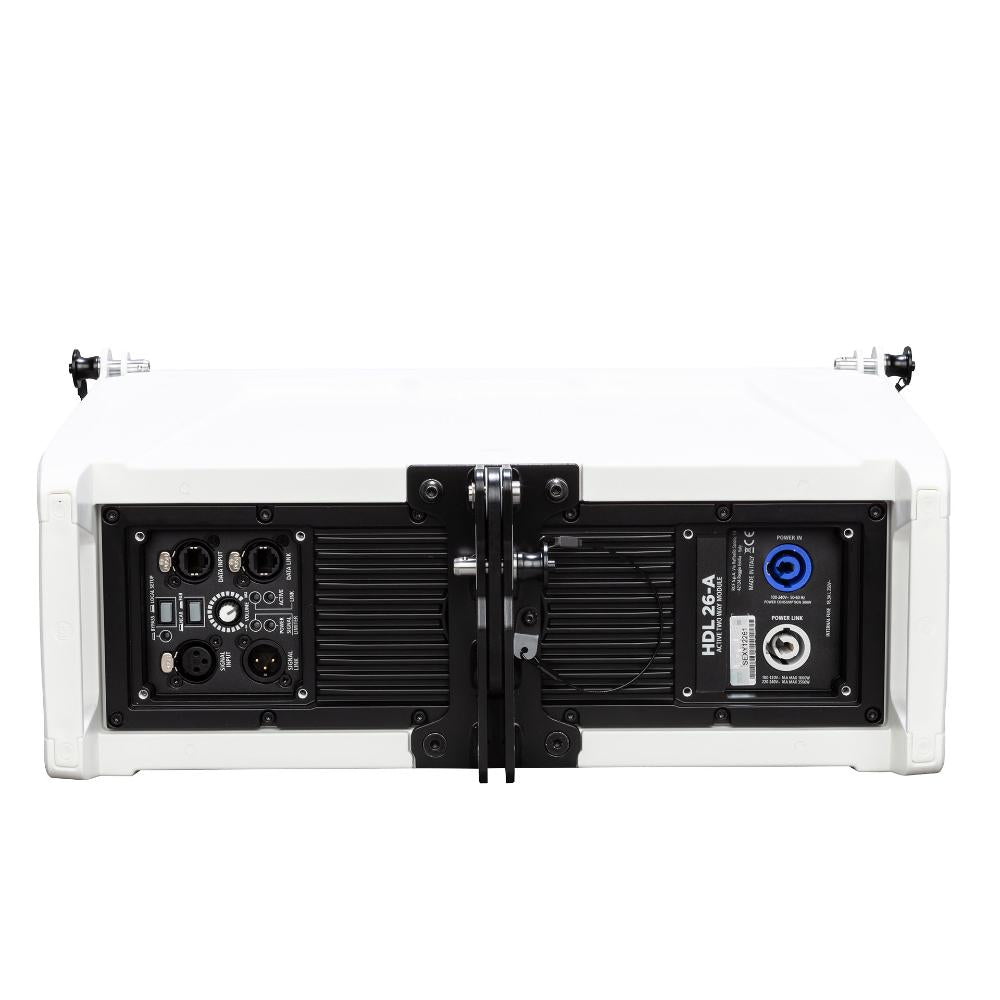 RCF HDL-26A Dual 6-Inch Active Two-Way Line Array Module - White