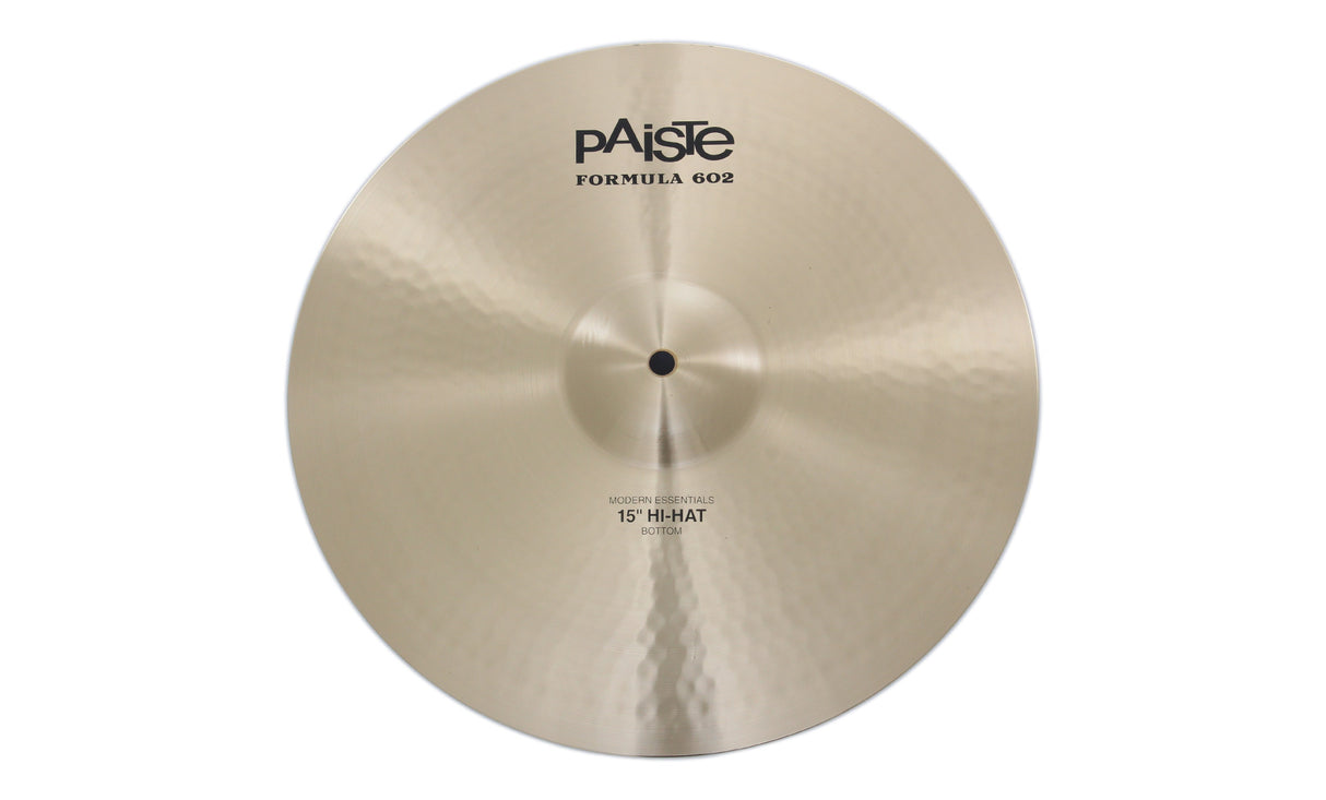 Paiste 15" Formula 602 Modern Essentials Hi-Hat Bottom Cymbal