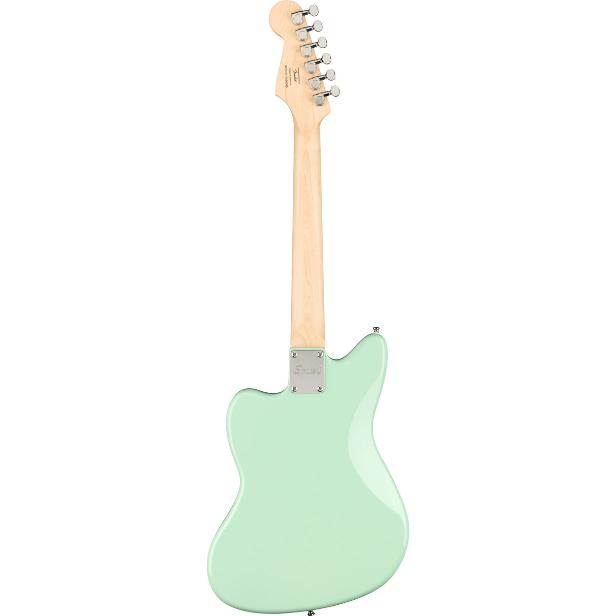 Squier Mini Jazzmaster Electric Guitar, Maple Fingerboard - Surf Green