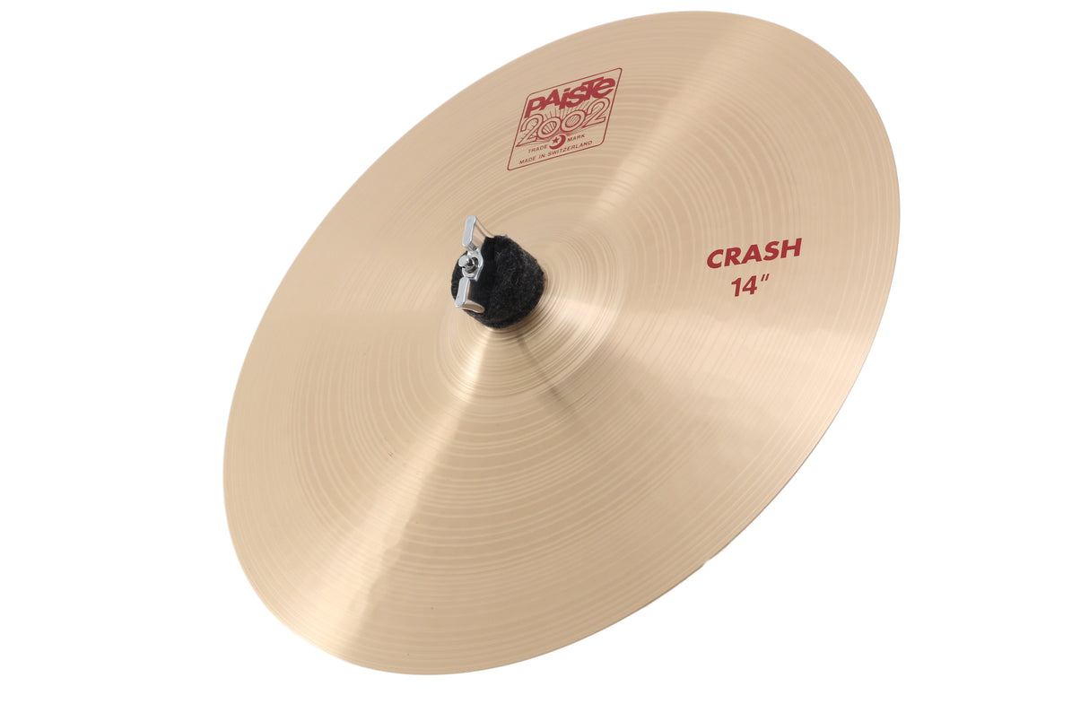 Paiste 14" 2002 Crash Cymbal - New,14 Inch